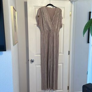 Anthropologie Medium Shimmery Jumpsuit